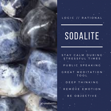 Load image into Gallery viewer, Sodalite Singles